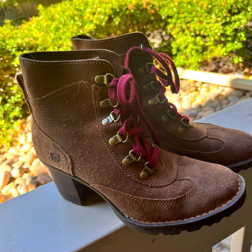 Born heeled booties